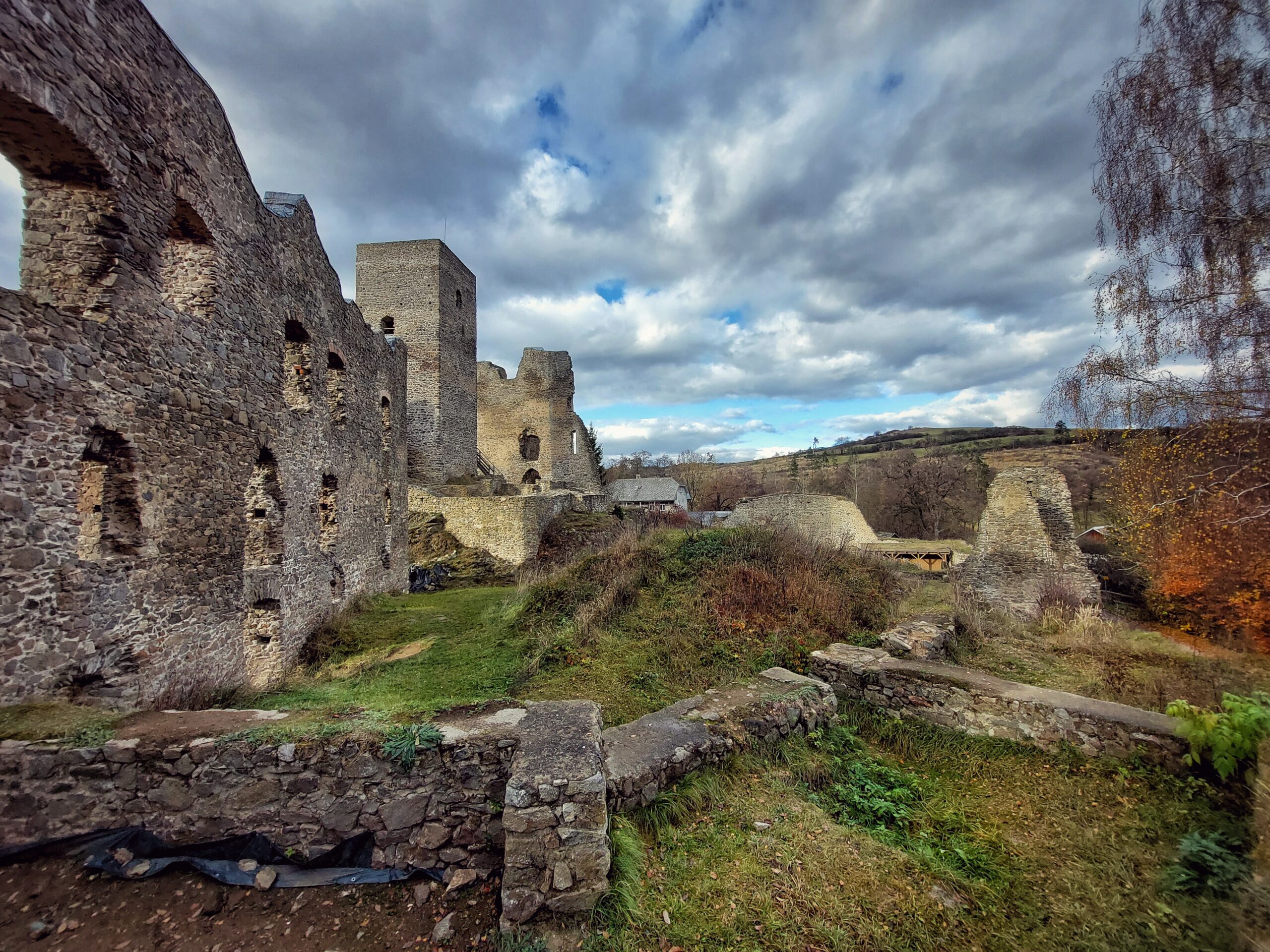Na zříceninu hradu Rokštejn