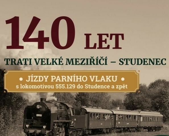 140 let trati Velké Meziříčí-Studenec